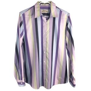 Orvis 100% Cotton Shirt Stripes Shirt